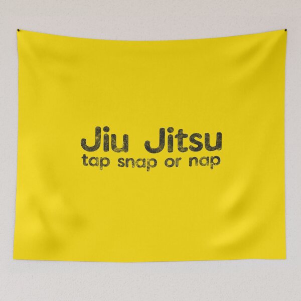 Item preview, Jiu Jitsu Brazil MMA Martial Arts - BJJ Brazilian Brasil Flag Tap Snap or Nap designed and sold by crouchingpixel.
