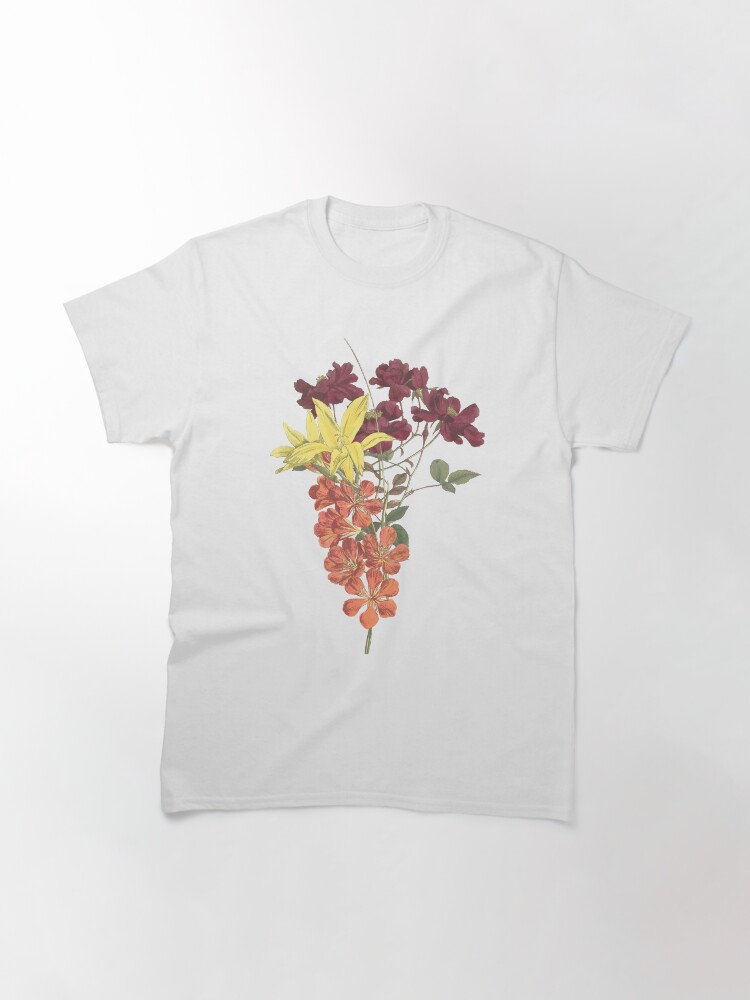 Alternate view of Bouquet of Rose, Freesia and Gladiolus Classic T-Shirt