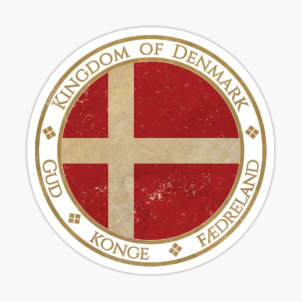 Item preview, Vintage Kingdom of Denmark Europe European Flag designed and sold by DragonXX.