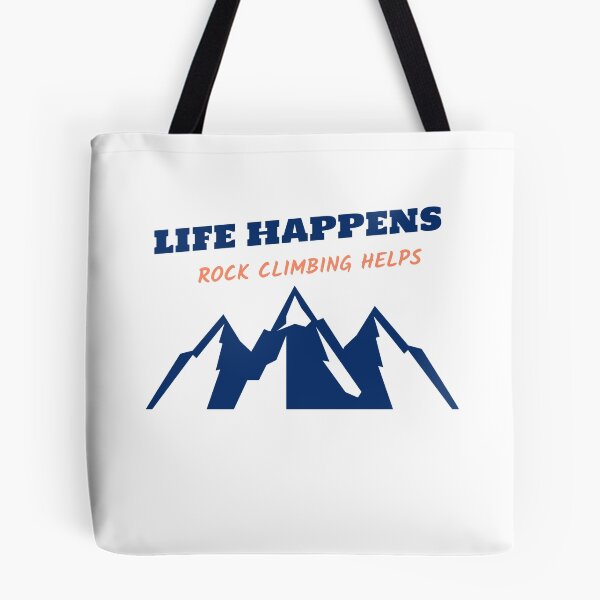 Item preview, Life Happens Rock Climbing Helps designed and sold by joabaj.