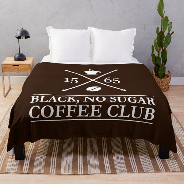 Item preview, Black, No Sugar Coffee drinkers club since 1565 designed and sold by Happy Puppy Print On Demand.