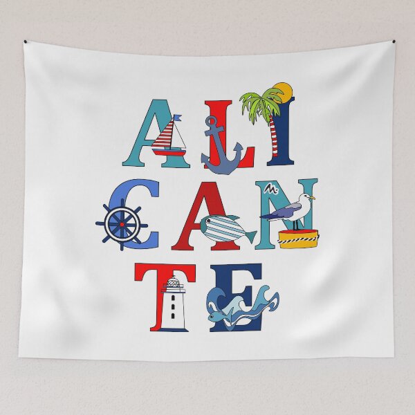 Item preview, Alicante with marine symbols designed and sold by Miduart.