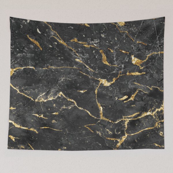 Item preview, Black And Gold Marble Pattern designed and sold by mikels.
