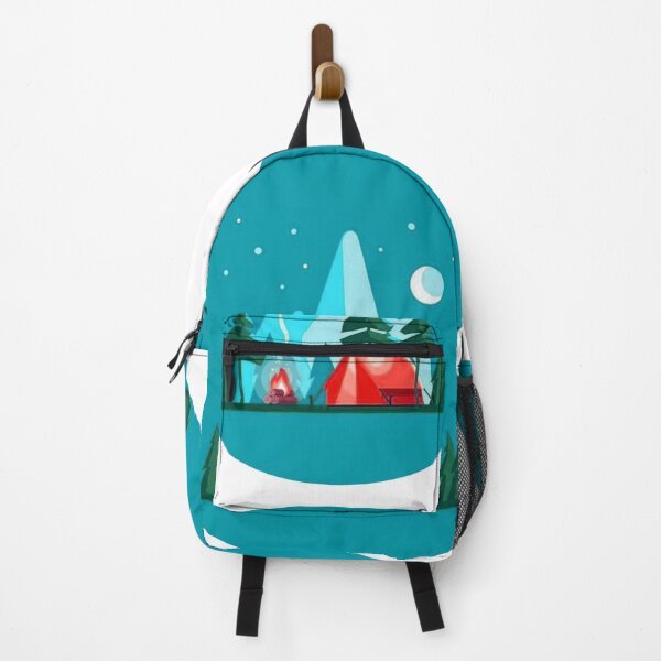 Item preview, Camping in the woods designed and sold by MeowTouch Art.