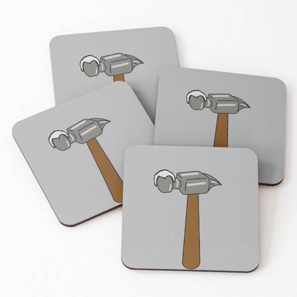 Item preview, Hammer head with white hair designed and sold by BV-creas.
