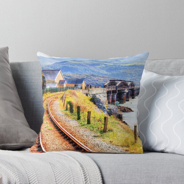 Item preview, Barmouth Railway Line And Bridge designed and sold by Paul Thompson Photography.