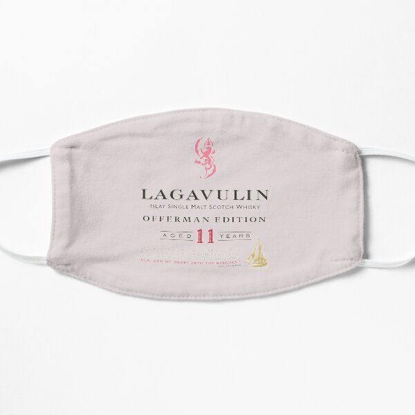 Retro Lagavulin Logos Flat Mask