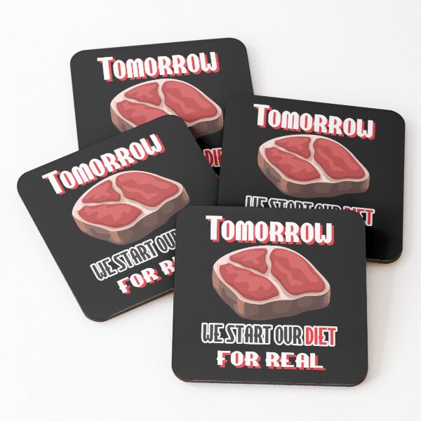 Item preview, Steak diet starts tomorrow low carb man woman love eat designed and sold by Tomsens.