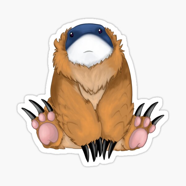 Baby Bearshark Sticker
