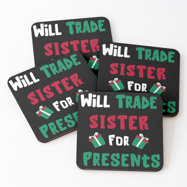 Item preview, Will Trade Sister For Presents Funny Christmas Gift designed and sold by saadtraibiz.