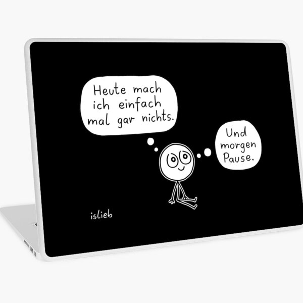 Wochenendplaene Laptop Folie