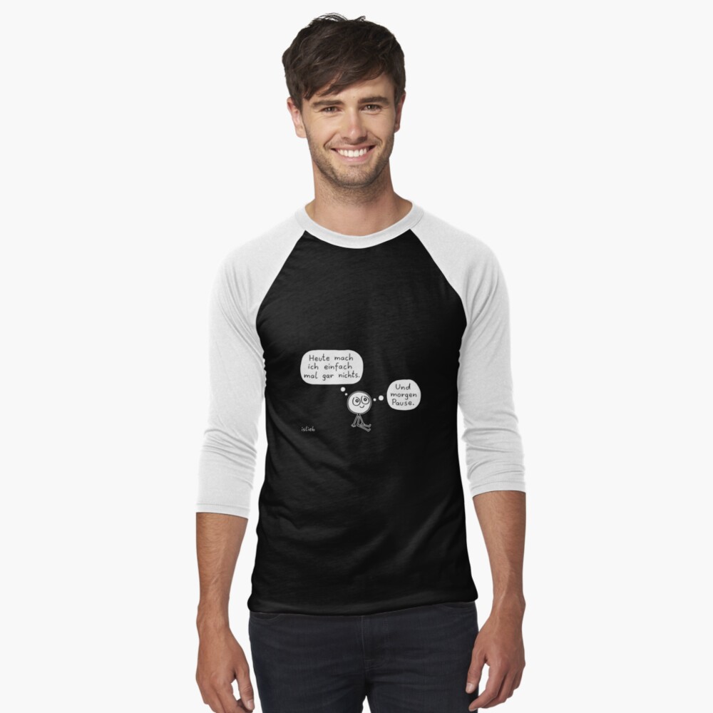 Artikel-Vorschau von Baseballshirt mit 3/4-Arm, designt und verkauft von islieb.