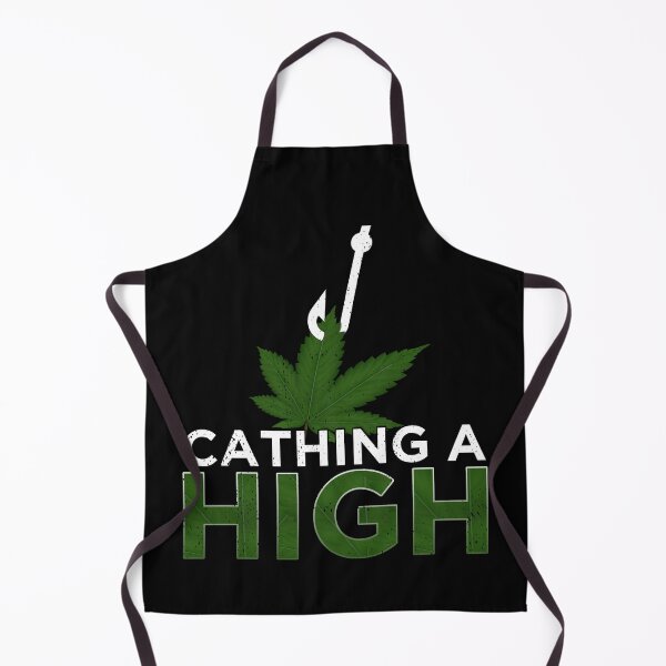 Item preview, Catching A High Angler Fisherman Weed Smoker Stoner Fishing designed and sold by MarioShirtWorld.