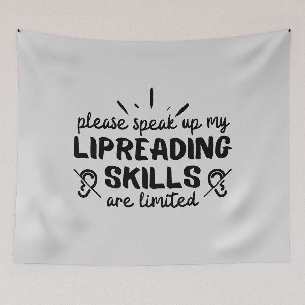 Item preview, Please Speak Up I Can't Lipread Through Your Mask designed and sold by m95sim.