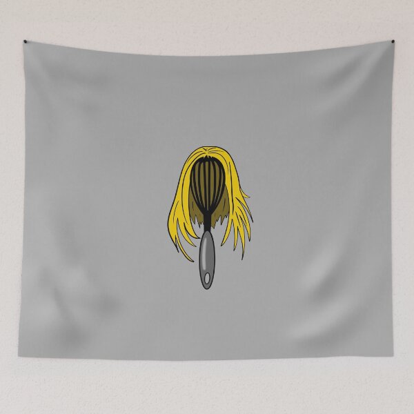 Item preview, Cabezal de batidor de cocina con cabello rubio designed and sold by BV-creas.