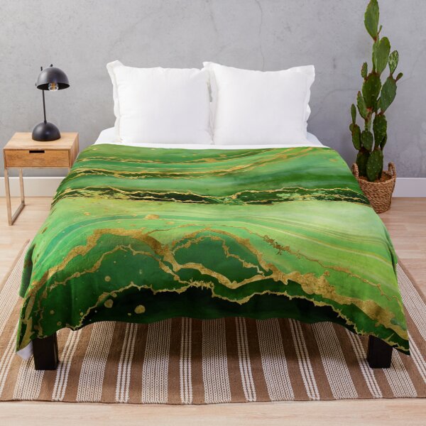 Item preview, Moss Malachite Waves designed and sold by k9printart.