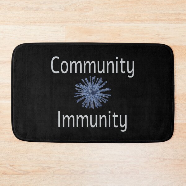 Item preview, Covid Virus Community Immunity Funny Logo designed and sold by Tom Carpenter.
