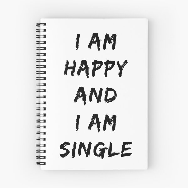 Item preview, Happy and Single designed and sold by carteblantze.