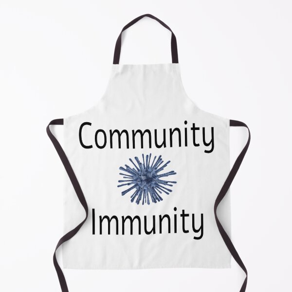 Item preview, Covid Virus Community Immunity Funny Logo designed and sold by Tom Carpenter.
