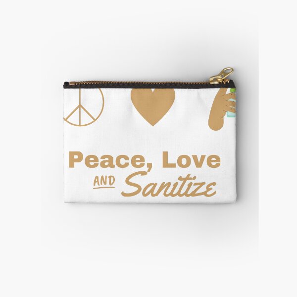 Item preview, Peace Love Sanitize designed and sold by Radouane-Hikki.