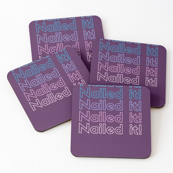 Item preview, Nailed it! Purple, Funny Quote designed and sold by hectorgool.