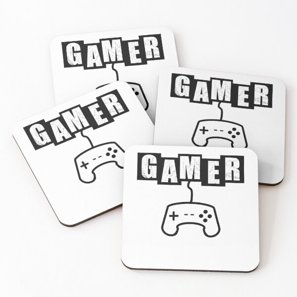 Item preview, Gamer - White designed and sold by BusyMonkeys.