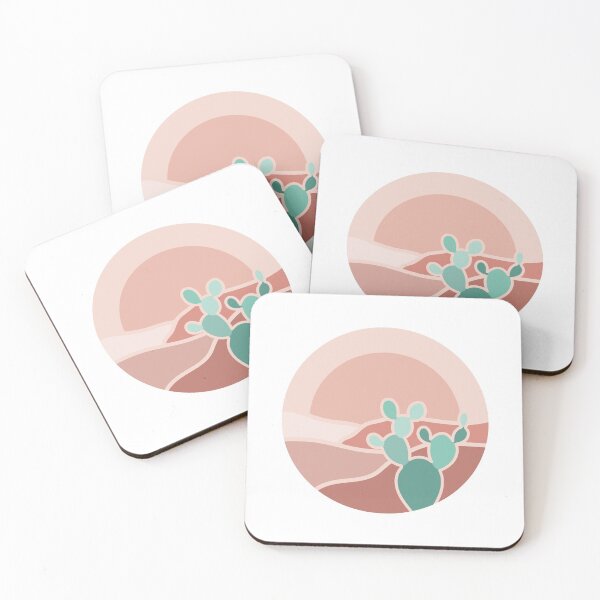 Item preview, Prickly Pear Cactus Sunset designed and sold by Hannah Seibert.