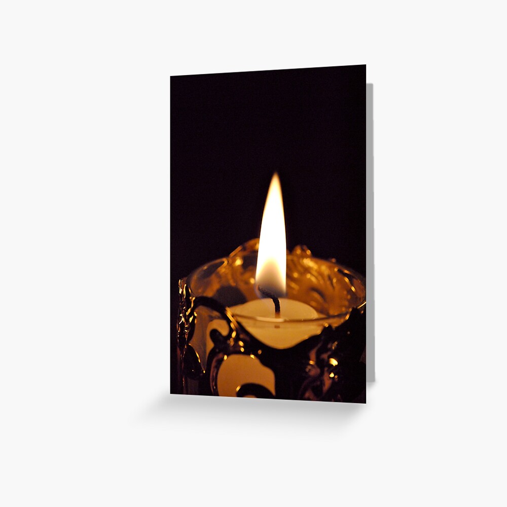 Votive Greeting Card