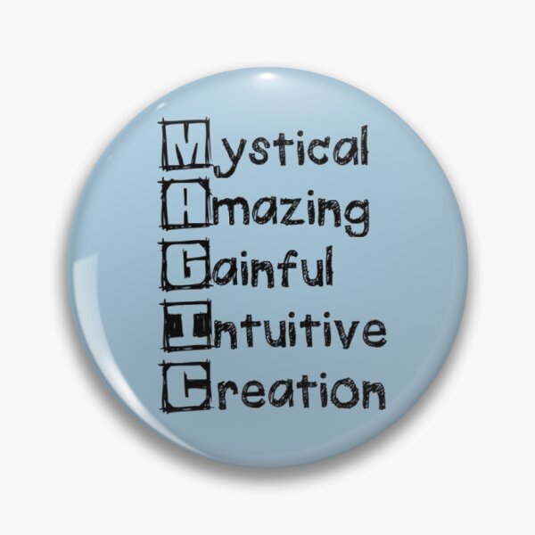 Item preview, Magic Acrostic designed and sold by Prints4Pagans.