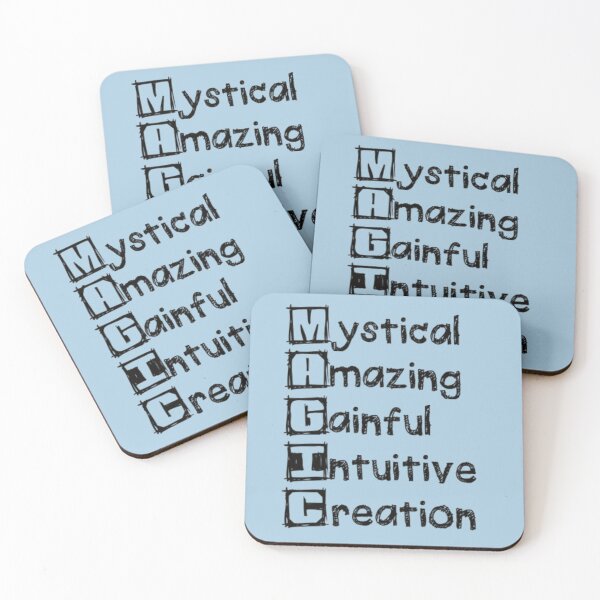 Item preview, Magic Acrostic designed and sold by Prints4Pagans.