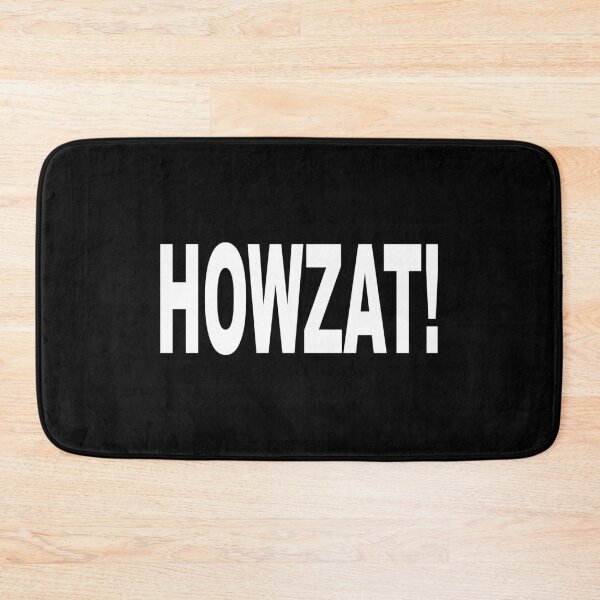 Item preview, HOWZAT! / CRICKET DESIGN designed and sold by PoshJocks.
