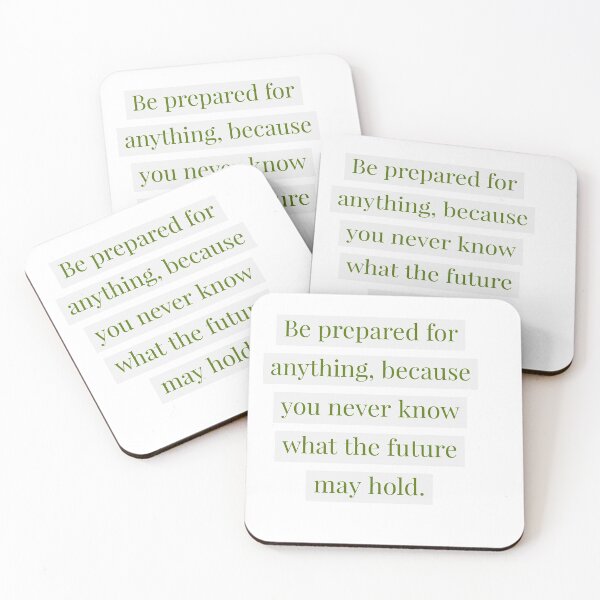 Item preview, Be prepared for anything. designed and sold by Andrew Hopgood.