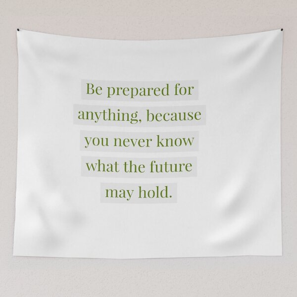 Item preview, Be prepared for anything. designed and sold by Andrew Hopgood.