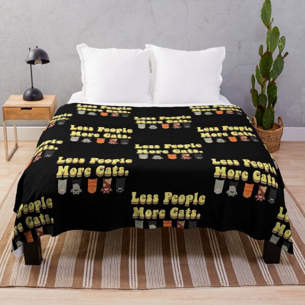 Item preview, Less people, More Cats - Crazy Cat designed and sold by styleofpop.