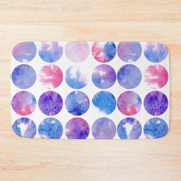 Item preview, Watercolor spots round shape  designed and sold by Mesori.