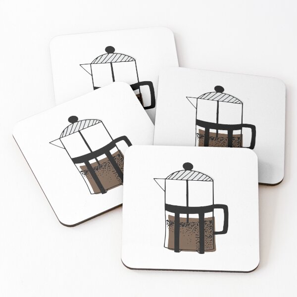 Item preview, French Press Coffee designed and sold by Hannah Seibert.