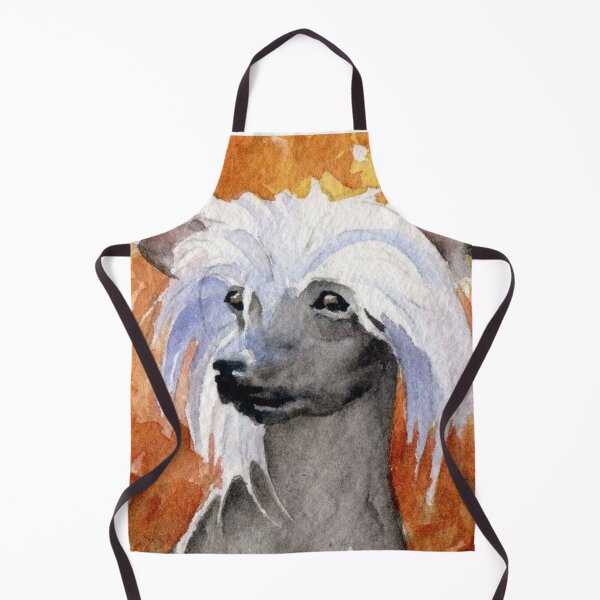Item preview, Chinese Crested Dog - full face cute pets long hair designed and sold by Coolstuff4you71.