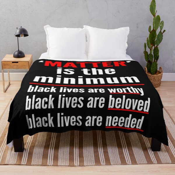 Item preview, Matter is the minimum black lives are worthy beloved and needed designed and sold by Original Cheddar.