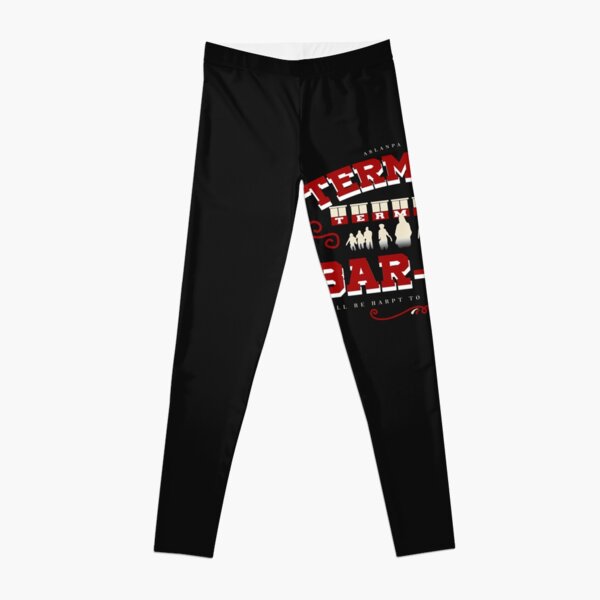 Mens Terminus BBQ Vintage Style Zombie Apocalypse Leggings