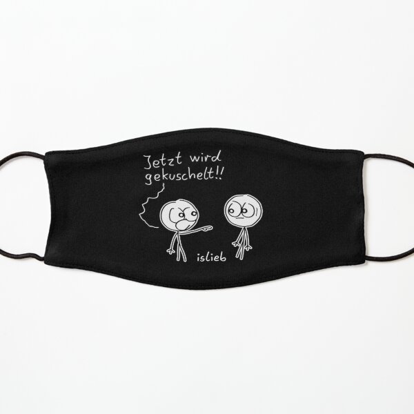 Kuschel Aufruf Maske für Kinder