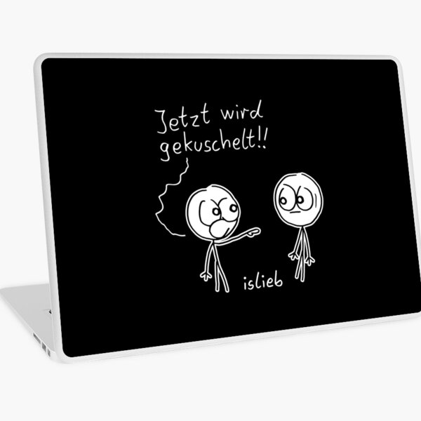 Kuschel Aufruf Laptop Folie