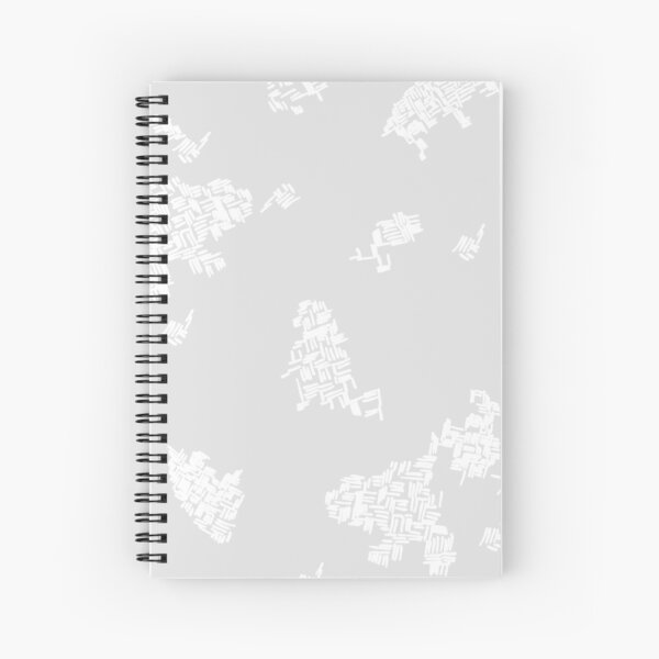 Line art Spiral Notebook