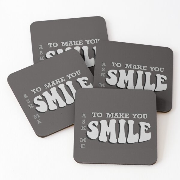 Item preview, Copy of Copy of Ask me to make you smile 3 vintage black and white designed and sold by Mywaytothehigh.