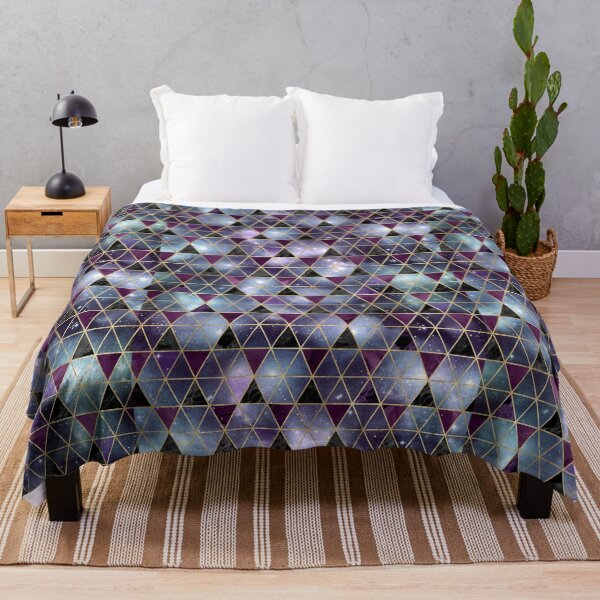 Item preview, isometric galaxy triangles pattern designed and sold by Best-art.