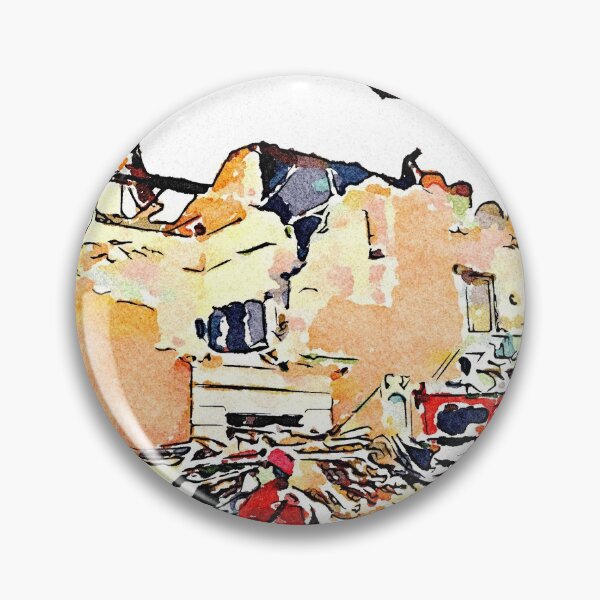 Item preview, L'Aquila: collapsed building with firefighters at work designed and sold by Giuseppe Cocco.