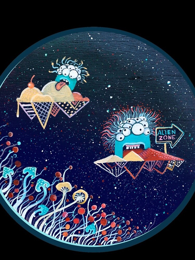 Thumbnail 4 of 4, iPhone Case, Alien World designed and sold by Ruta.