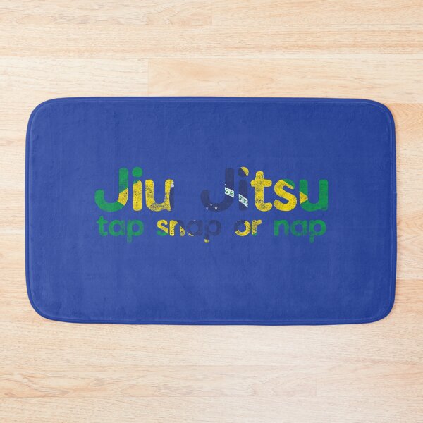 Item preview, Jiu Jitsu Brazil MMA Martial Arts - BJJ Brazilian Brasil Flag Tap Snap or Nap designed and sold by crouchingpixel.
