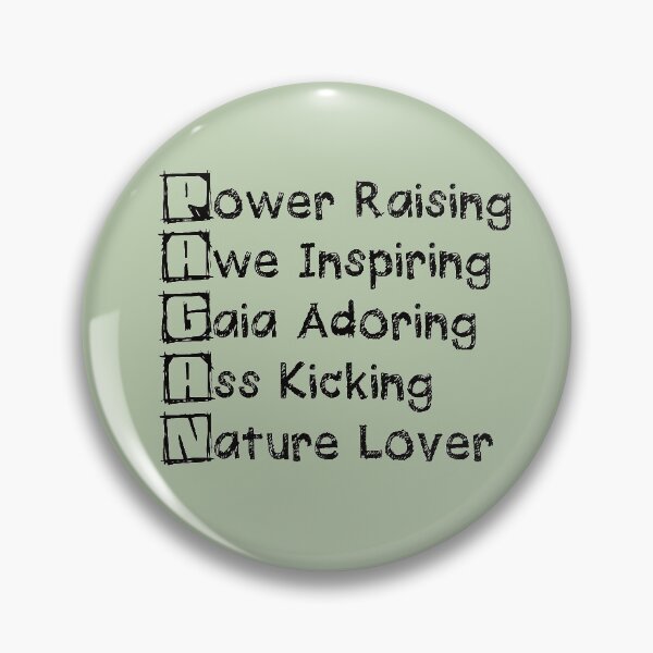 Item preview, Pagan Acrostic designed and sold by Prints4Pagans.