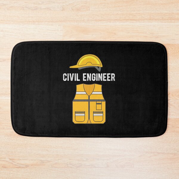 Item preview, Civil Engineer ... Safety Hat and Jacket designed and sold by AwesomeProject.