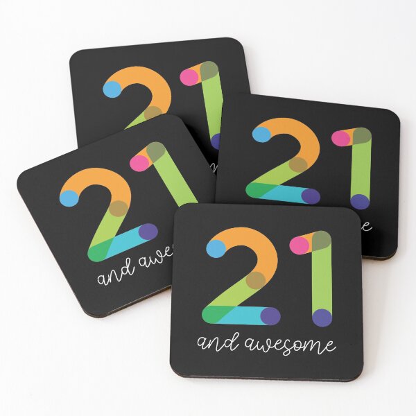 Item preview, 21 and Awesome designed and sold by VicEllisArt.